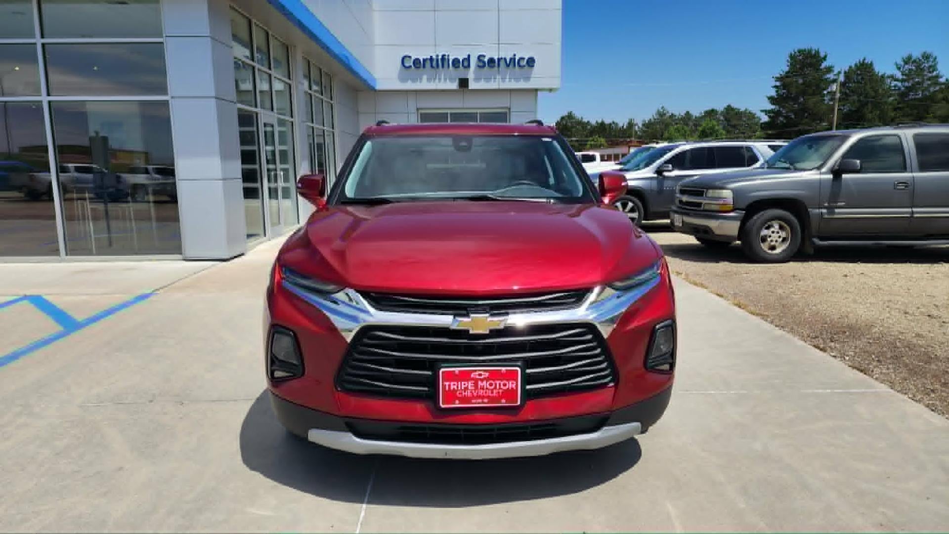 Used 2020 Chevrolet Blazer 3LT with VIN 3GNKBJRS3LS549712 for sale in Alma, NE